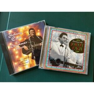 Johnny Cash 2 Christmas CDs